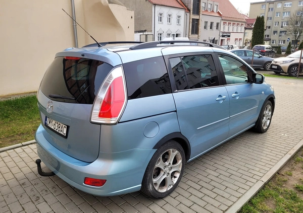 Mazda 5 cena 13799 przebieg: 300000, rok produkcji 2007 z Myślibórz małe 211